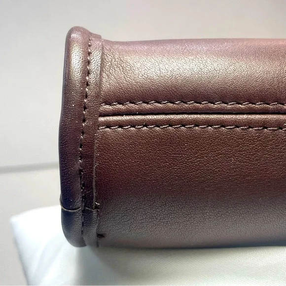 Rare Vintage Mahogany Coach Disco Crossbody Near Mint PRICE FIRM NWOT - Picture 14 of 16